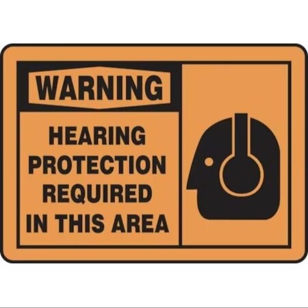 Accuform Warning Sign, MPPE322XV MPPE322XV